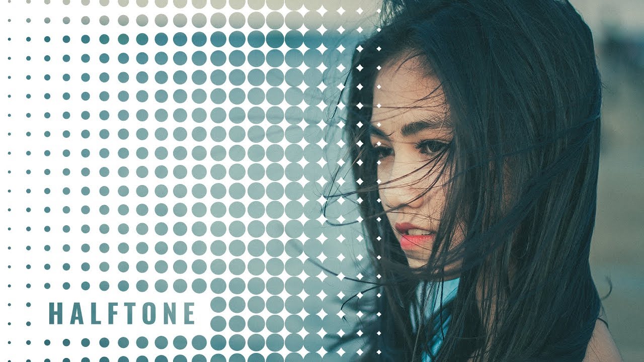 Dotted Halftone Pattern Effect - Photoshop Tutorial