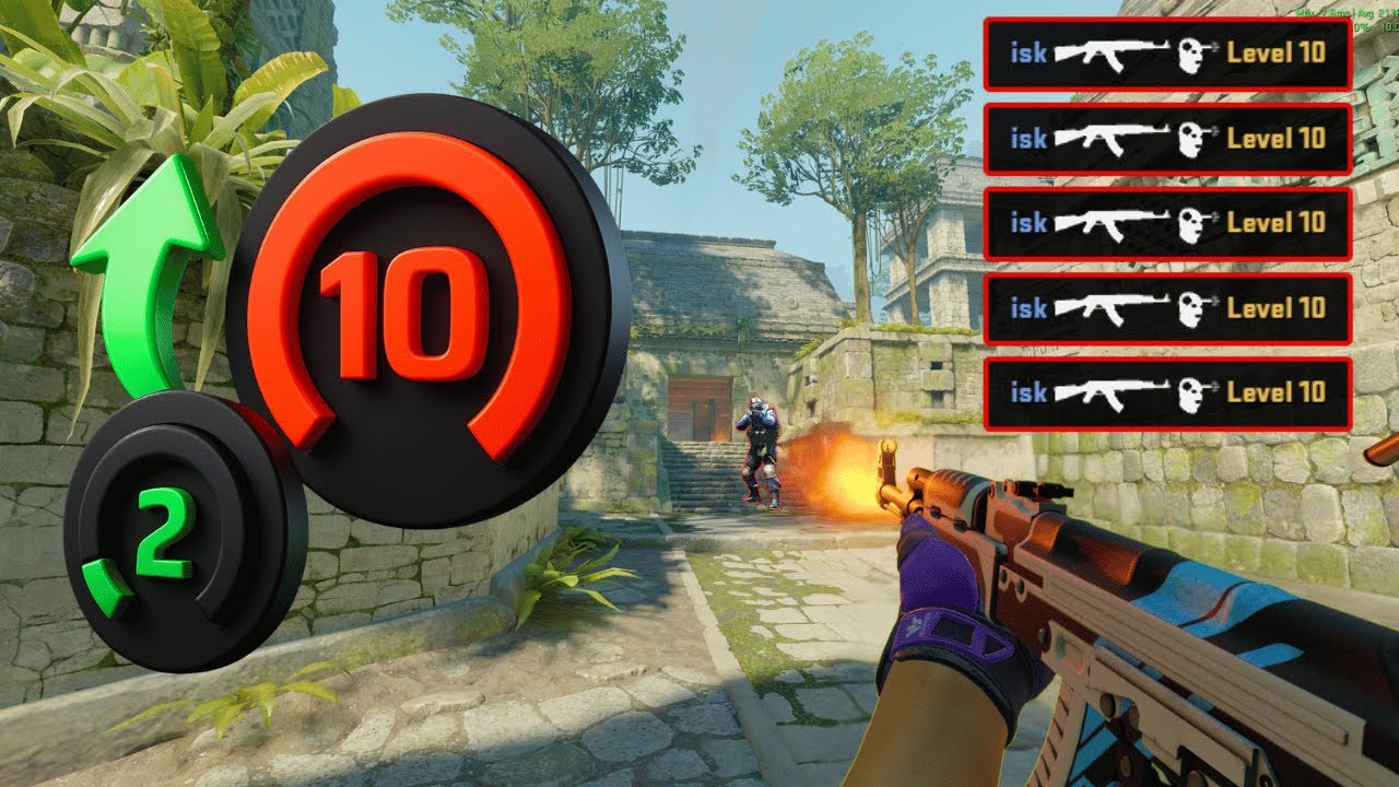 Как получить 10-й уровень FACEIT, стоя в одиночной очереди (без лишних сложностей)