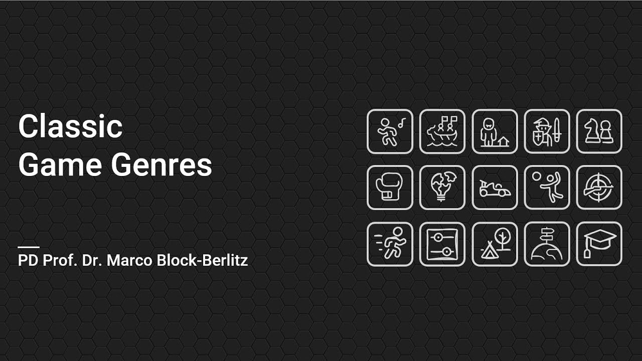 Game Design and Game Development: Classical Game Genres