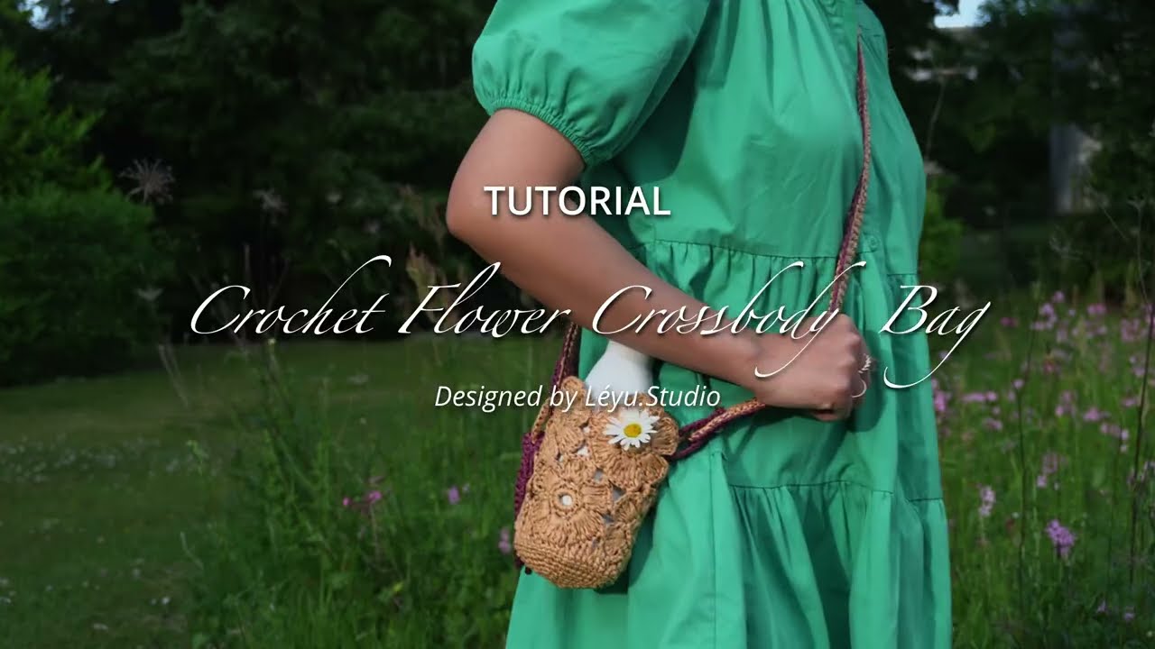 Crochet EASY Raffia BAG – NO SEWING needed!