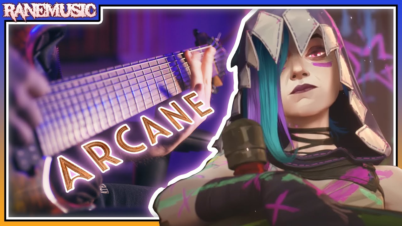 Ashnikko - Paint The Town Blue (Metal Cover) from Arcane S2
