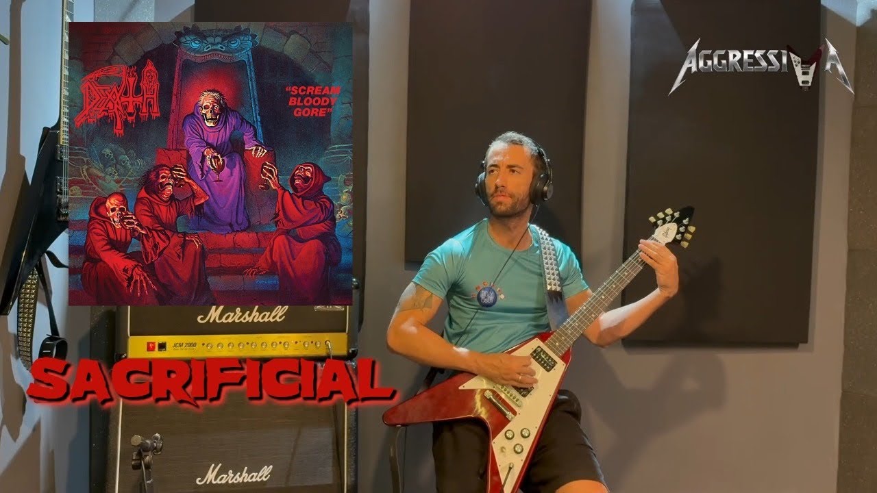 Death - Sacrificial - guitar cover #032