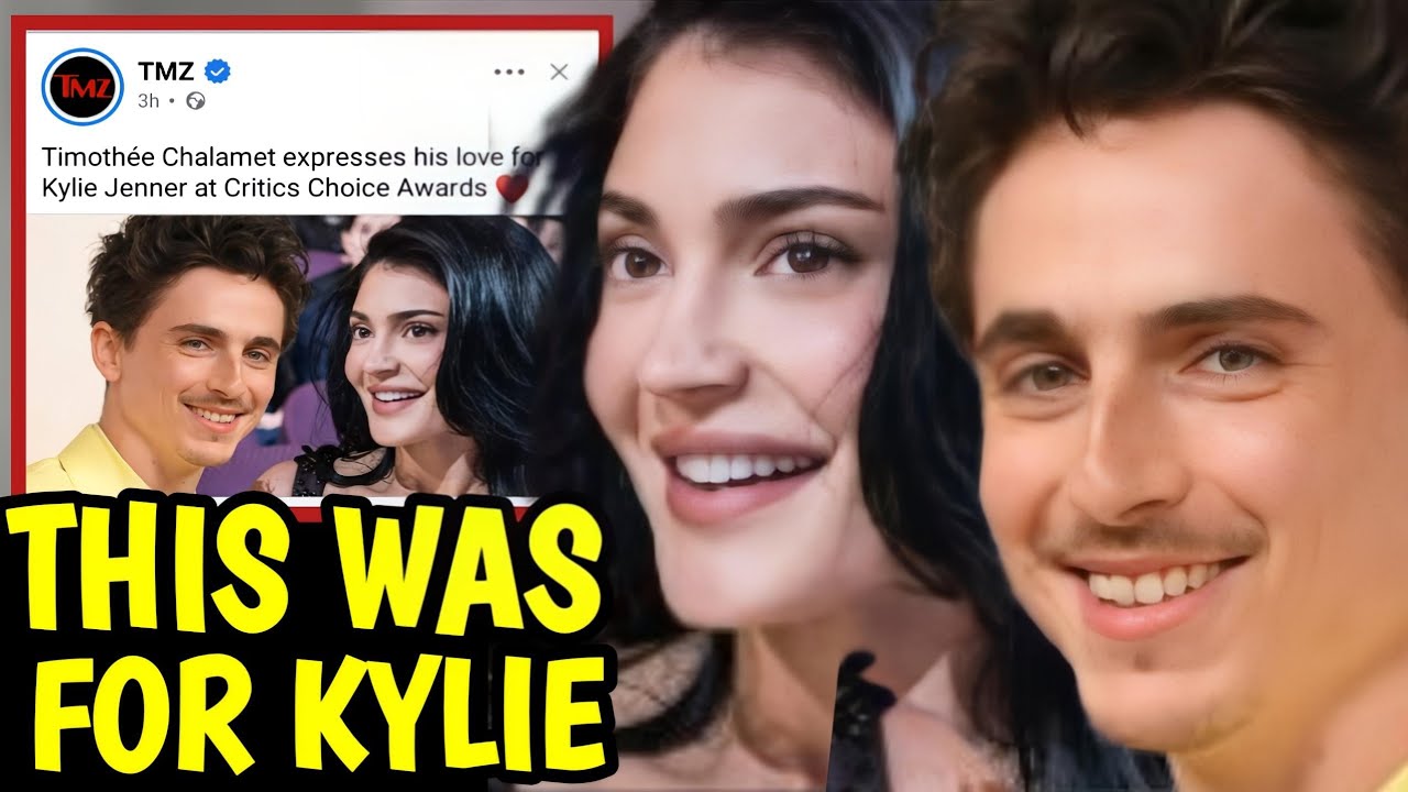 Timothée Chalamet’s Speech for Kylie Jenner Left Everyone Speechless.