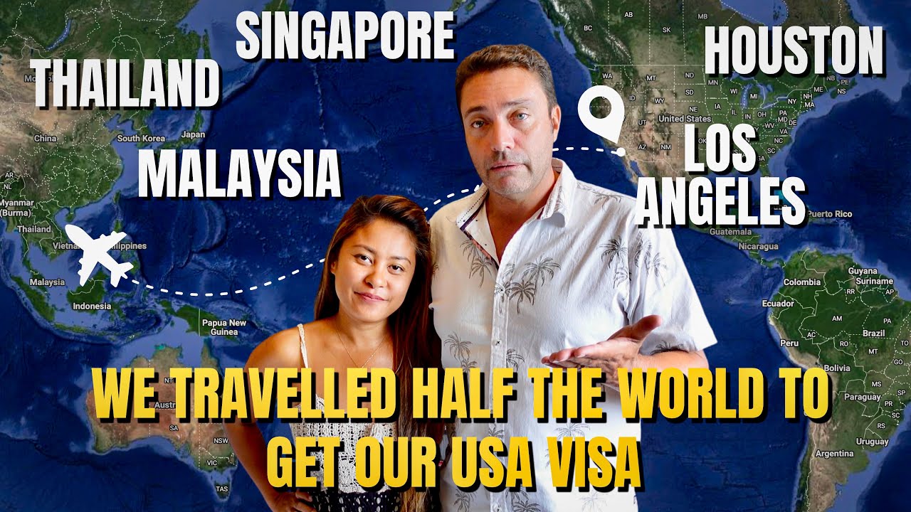 WE TRAVELLED HALF OF THE WORLD TO GET OUR E3 VISA - Sailing Life on Jupiter EP139
