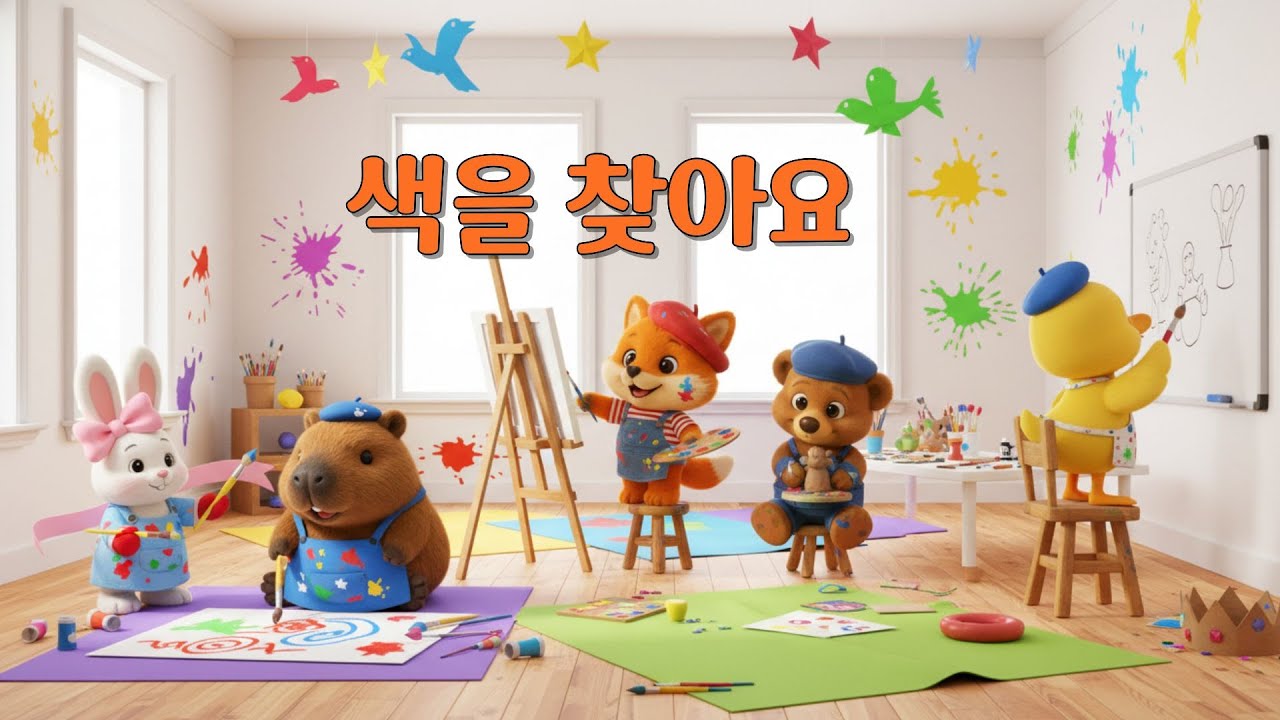 [미몽미몽 동요] 무슨색일까? 🎨🌈 | 색깔 배우는 동요 | Mimong Mimong Kids Colors Song