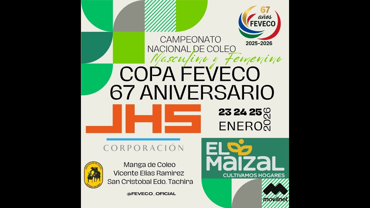 CAMPEONATO NACIONAL DE COLEO CATEGORIA MASCULINO Y FEMENINO 23 01 2026