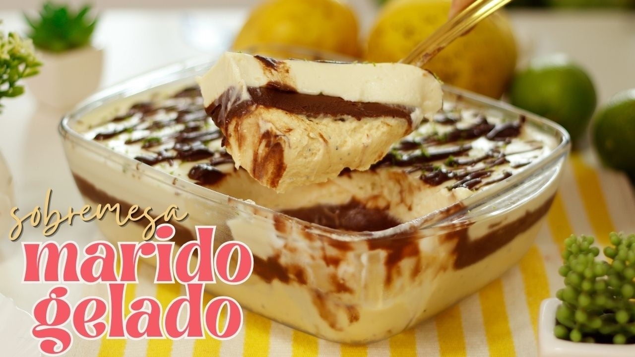 SOBREMESA PERFEITA - MOUSSE DE MARACUJÁ, CHOCOLATE E LIMÃO - MARIDO GELADO - Dika da Naka