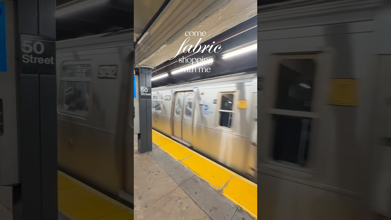 come fabric shopping with me in NYC (the little shops no one talks about!)