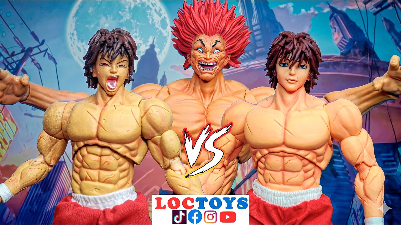 😁Baki VS Yujiro Hanma Baki Hanma bootleg Vs Original Storm collectibles 1/12