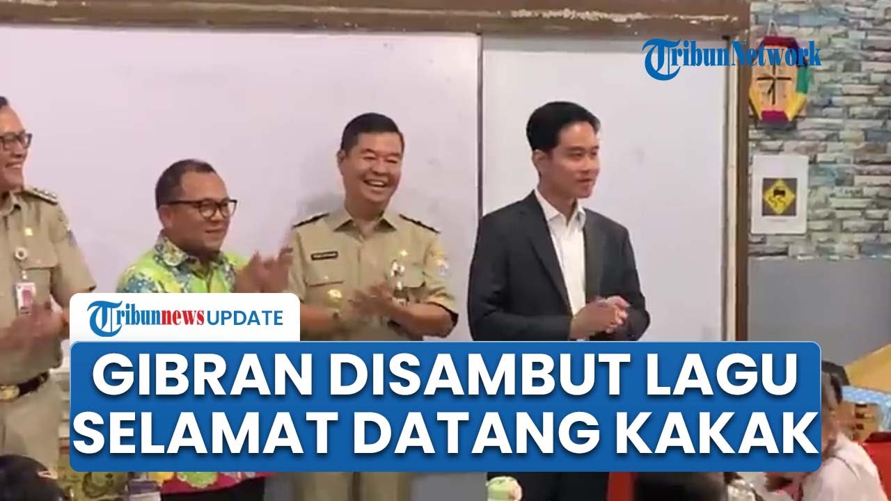 Wapres Gibran Tinjau Uji Coba Makan Bergizi Gratis di SDN Menteng, Disambut Lagu Pramuka & Pantun