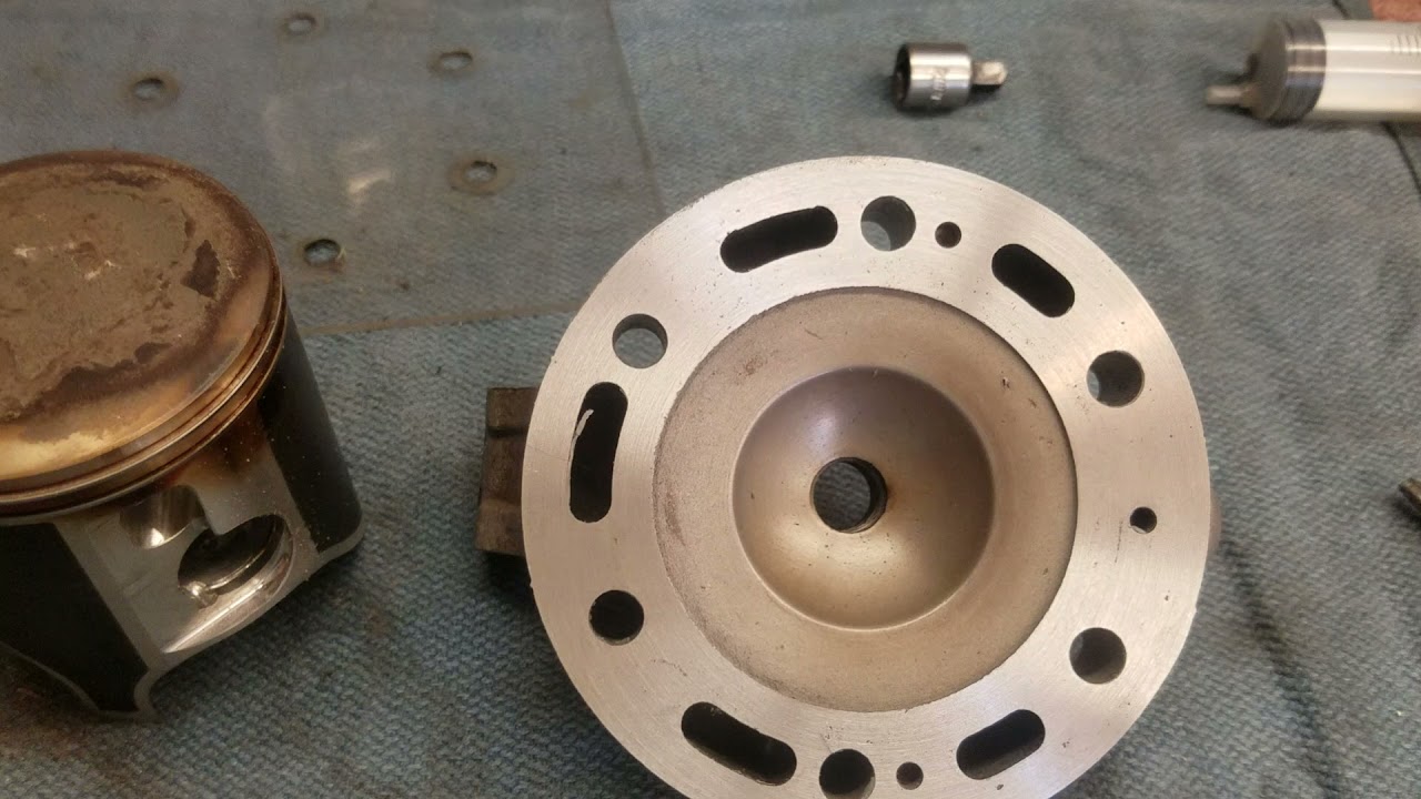 1:11 YZ250 2 Stroke Head Mod DIY Modification (Part 1)