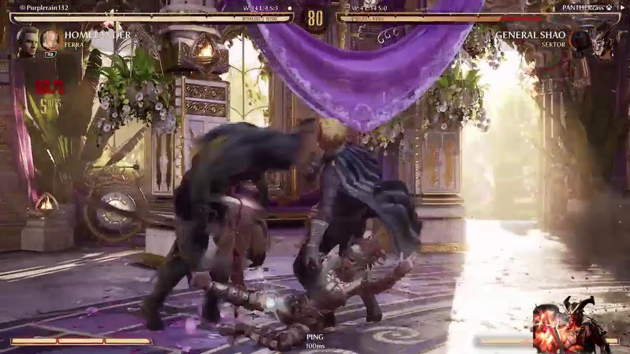 MK1 kombat league Shao Kahn VS no brain cells players