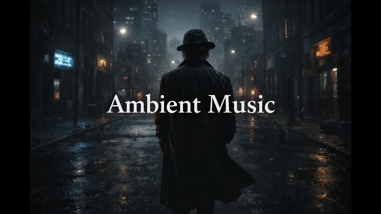 Calm Cinematic Ambient Music | Lonely Streets at Night