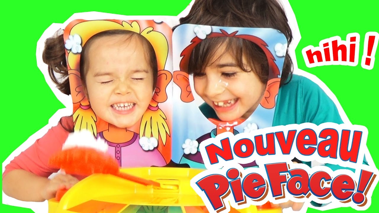 CHALLENGE PIE FACE SUPER DUEL entre fr&egrave;re & soeur - Pie Face DOUBLE SHOWDOWN
