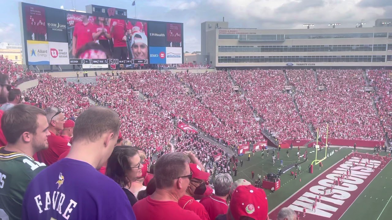 Michigan Football Jump Around @ Wisconsin