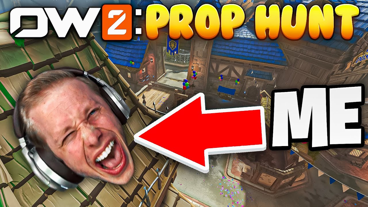 The New Prop Hunt Gamemode Is HILARIOUS in Overwatch 2!!