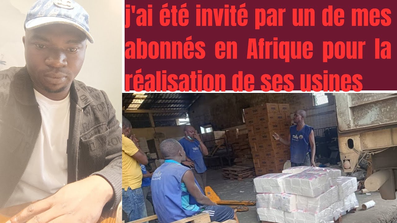 Cet abonné fait un travail formidable en Afrique.partie 1