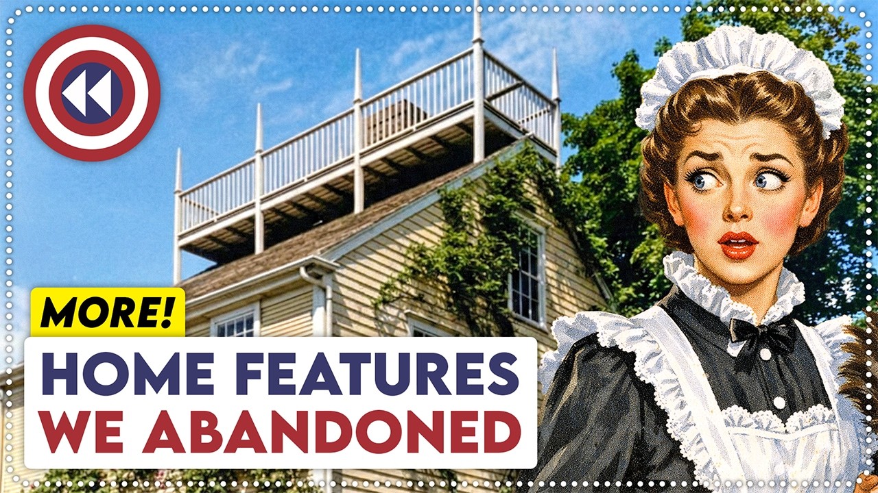 10 Old Home Features That Have FADED Into History | Part 3
