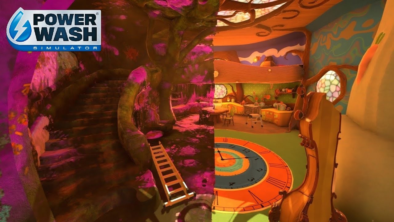 Powerwashing Alice In Wonderland's Oddities ~ Powerwash Simulator DLC