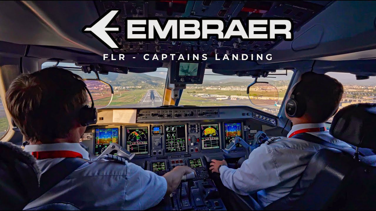 FLORENCE | EMBRAER 195 CAPTAINS LANDING - SHORTFIELD OPS