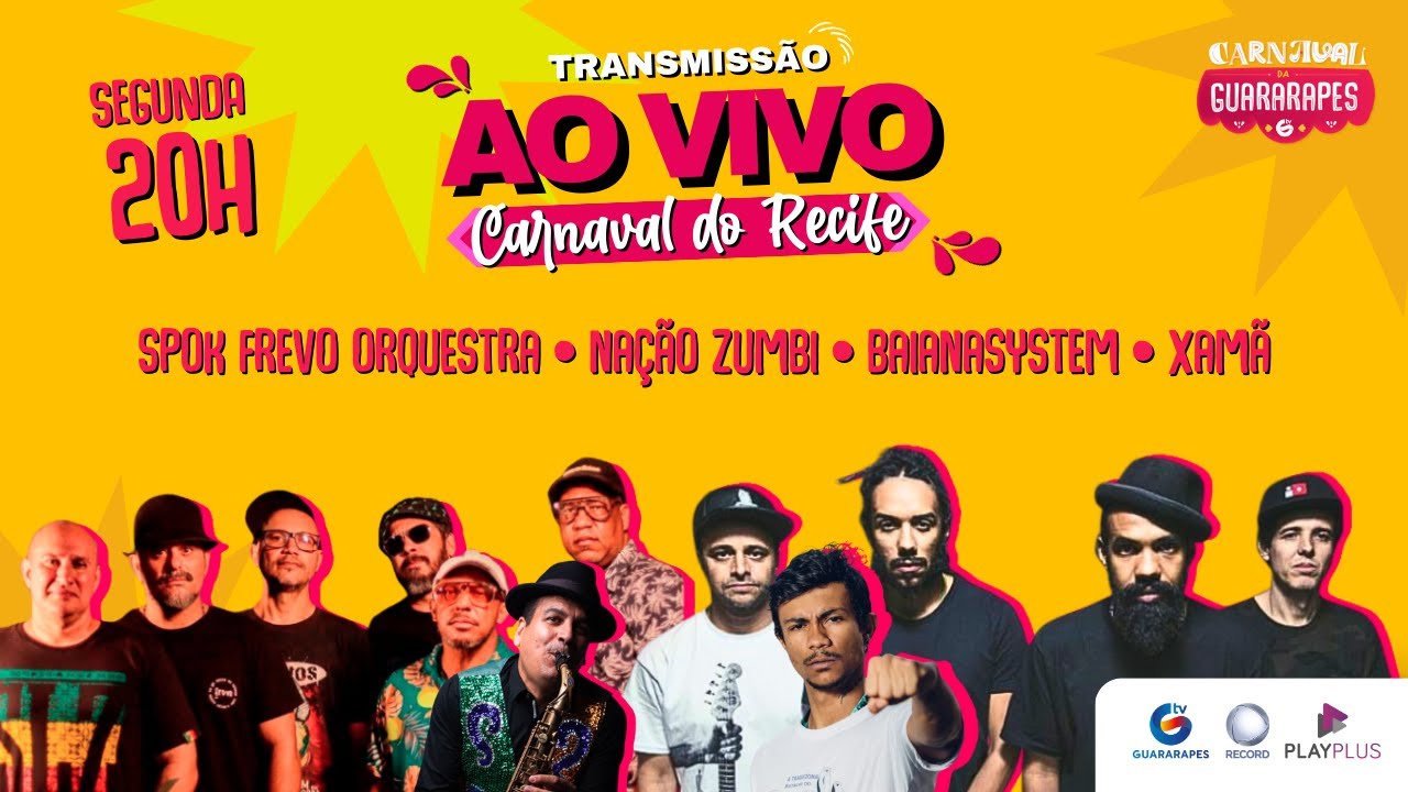 SHOW DO MARCO ZERO AO VIVO | CARNAVAL DO RECIFE | CARNAVAL DA GUARARAPES 2025