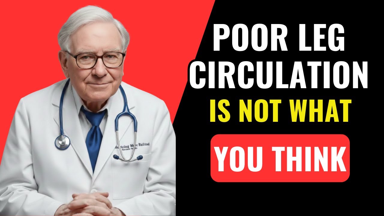 Poor Leg Circulation After 70? It’s NOT a Vitamin Deficiency