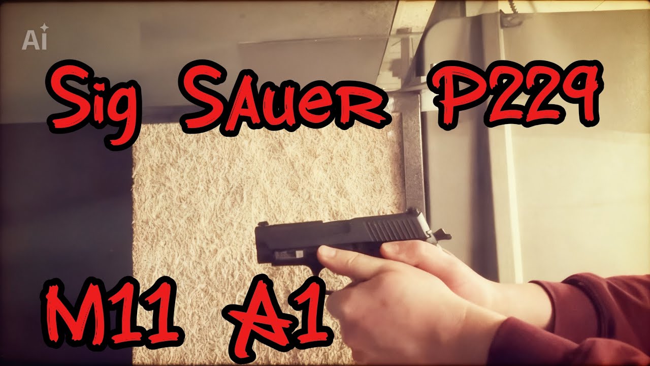 Sig Sauer P229 M11 A1 9mm Range Time