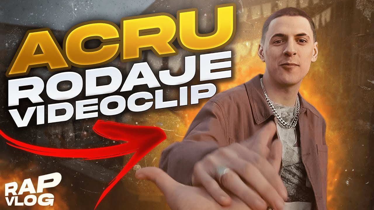 💥 RapVlog #1 💥 Rodaje videoclip ACRU - AGRADECIDO 🙏🙌
