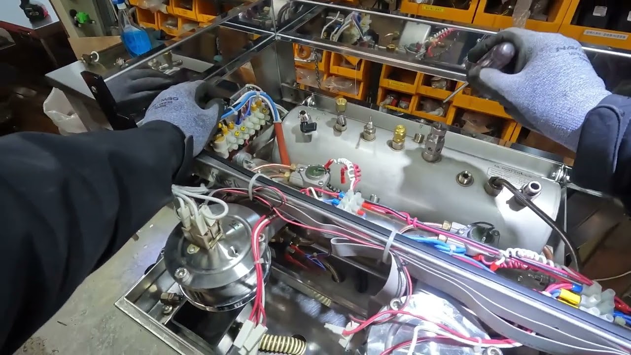 la marzocco linea classic 2G overhaul -2 / 리네아 클래식 오버홀 -2