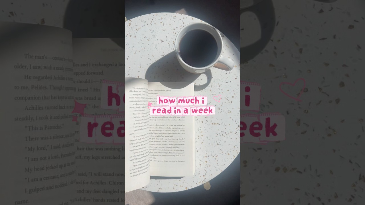 a week in books 📚🎧🫶🏼 #booktube #trend #whatiread #weekinmylife #books #bookish