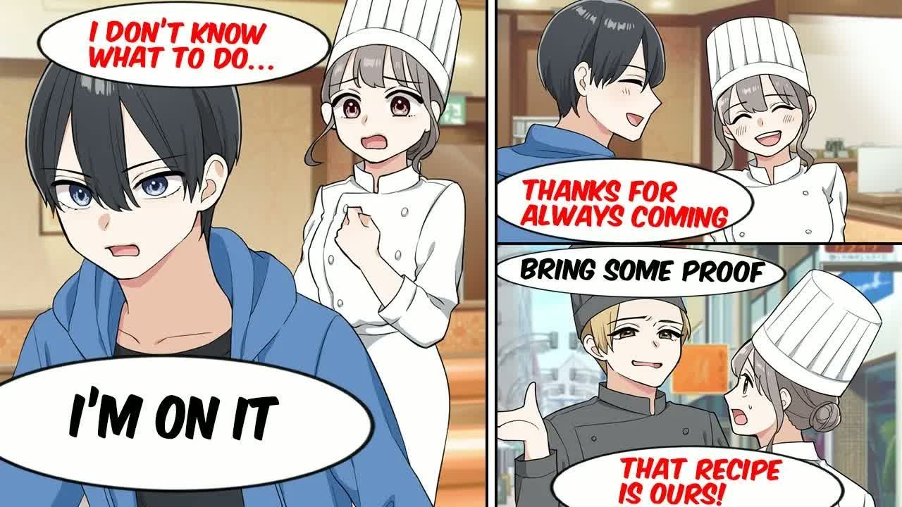 Manga Dub The Girl I Admired in High School Opened a Restaurant…But Her Recipe Was Stolen RomCom