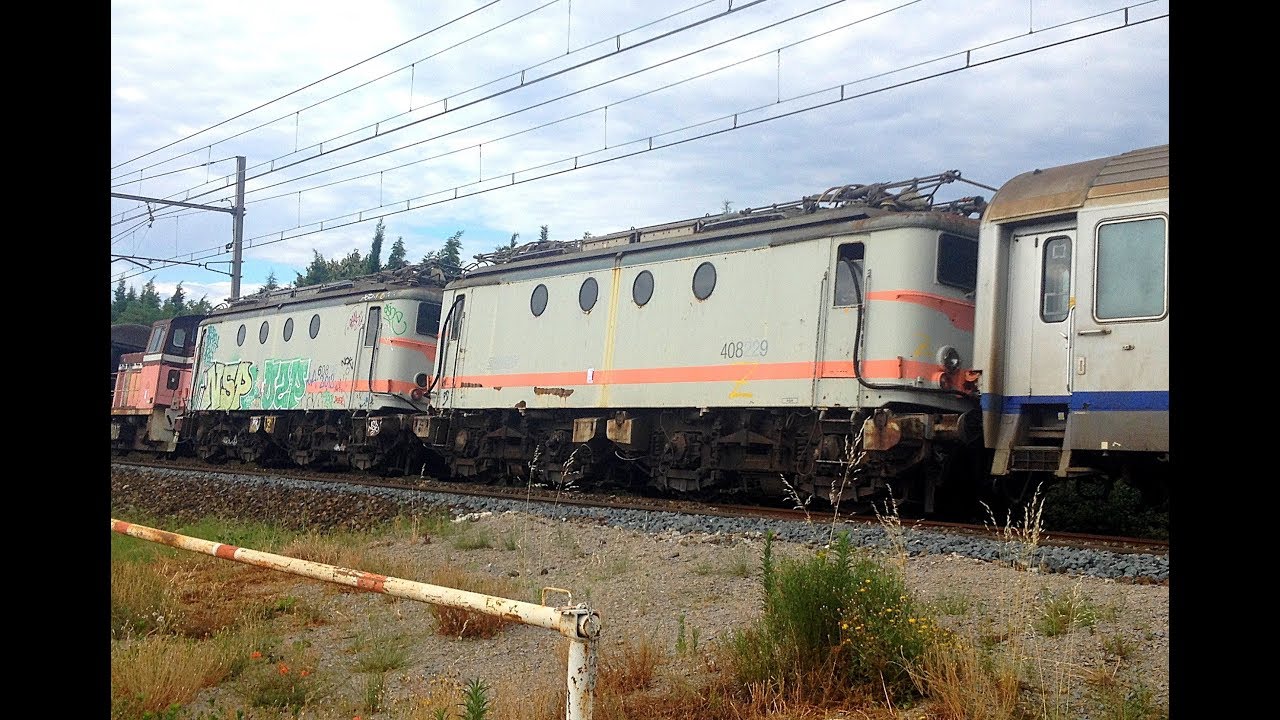 Train de materiel radié , Mauzin et autres sur la PLM