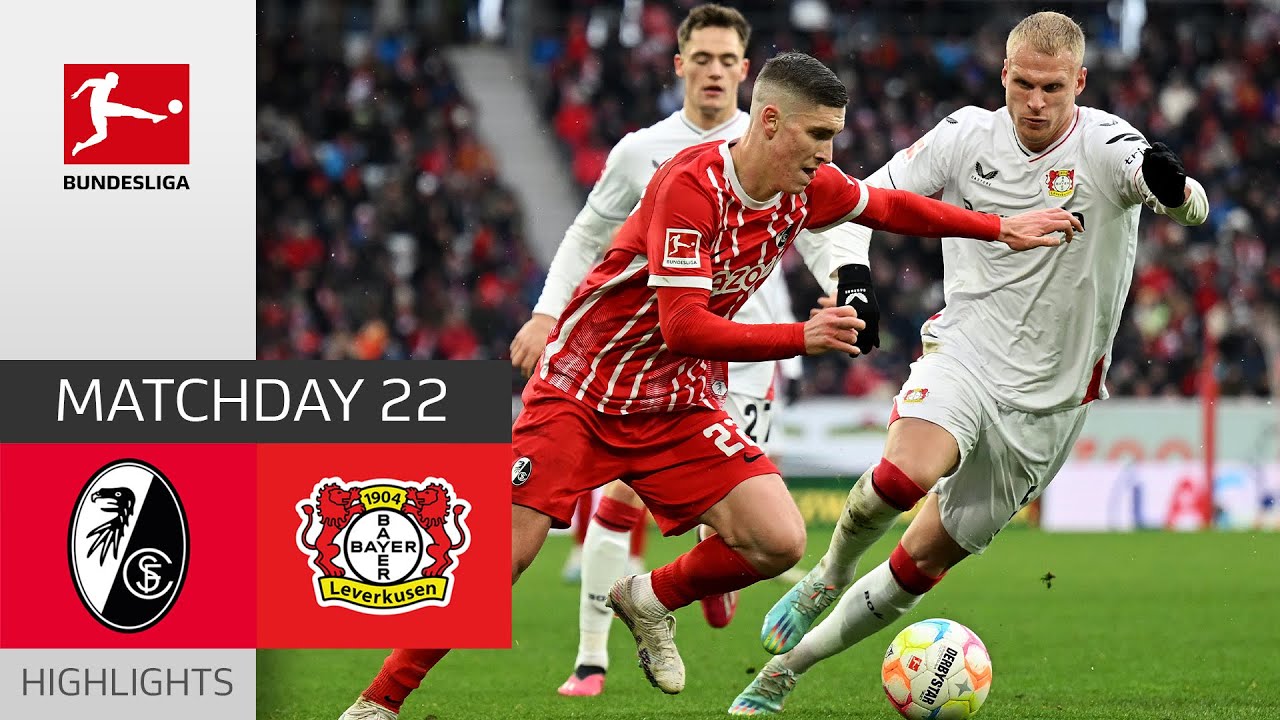 Amazing Freekick by Grifo! | SC Freiburg - Bayer 04 Leverkusen 1-1 | MD 22 &ndash; Bundesliga 2022/23