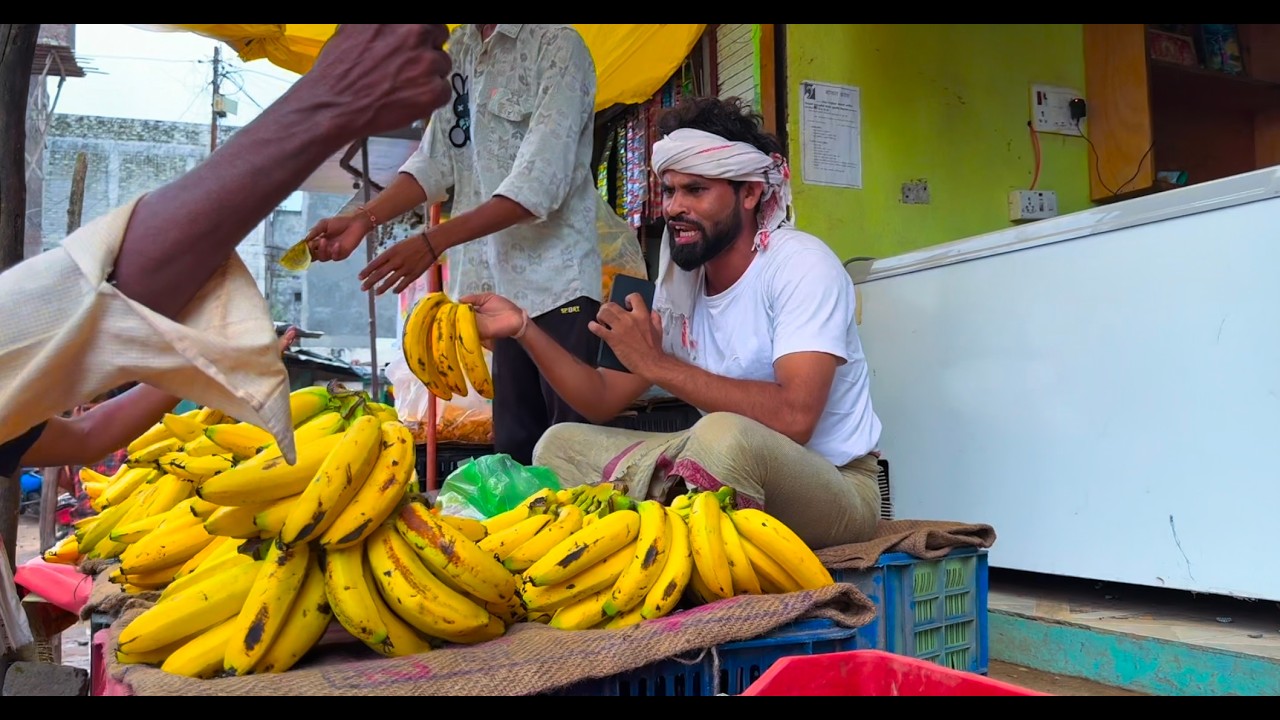 बसंती की केले की दुकान C.D Group Vlog #pathaniya