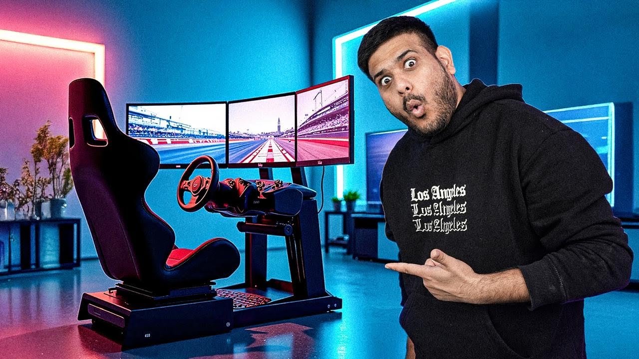Building New Sim Racing Setup For My Gaming Theatre 😍