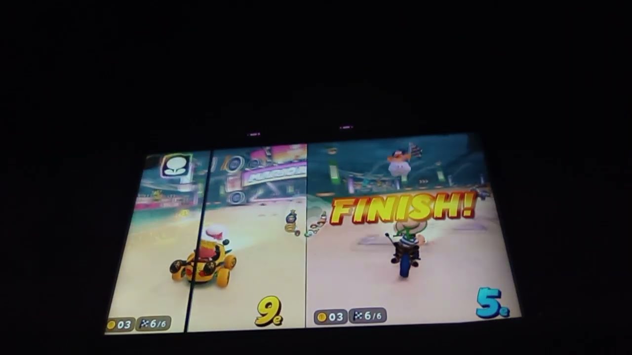 Mario Kart World: Peach Vs Luigi 