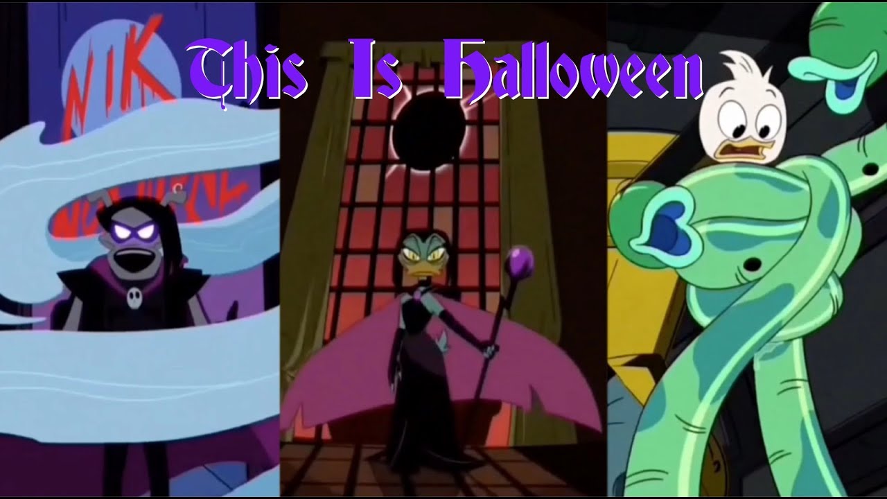 DuckTales - This Is Halloween - Marilyn Manson Cover AMV