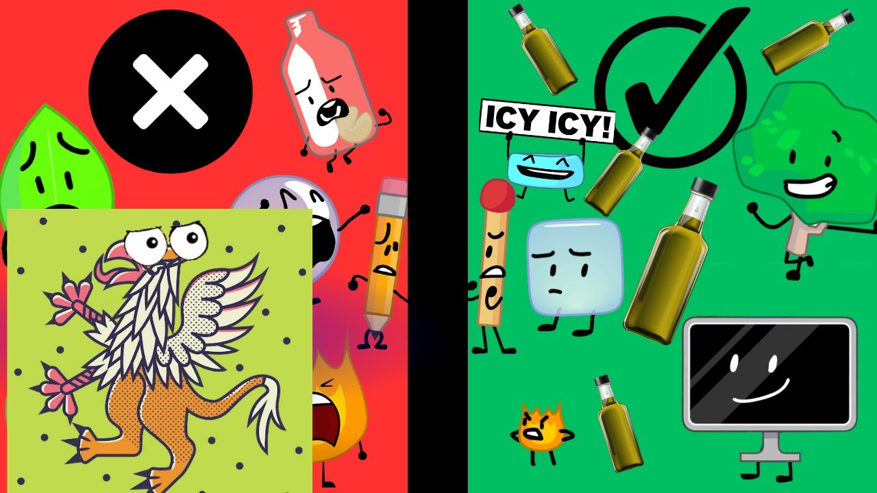 I react to BFDI 1A BUT It's My 24 Favorite Characters