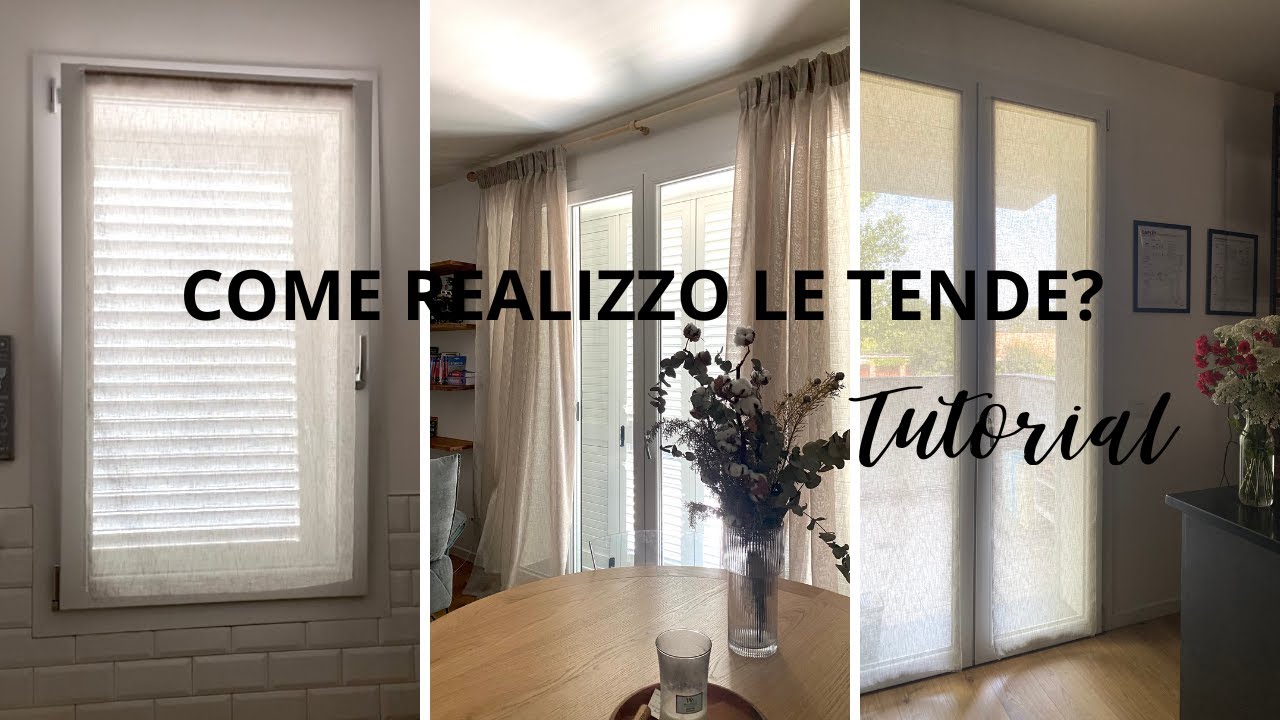 TUTORIAL ~come realizzo le tende~