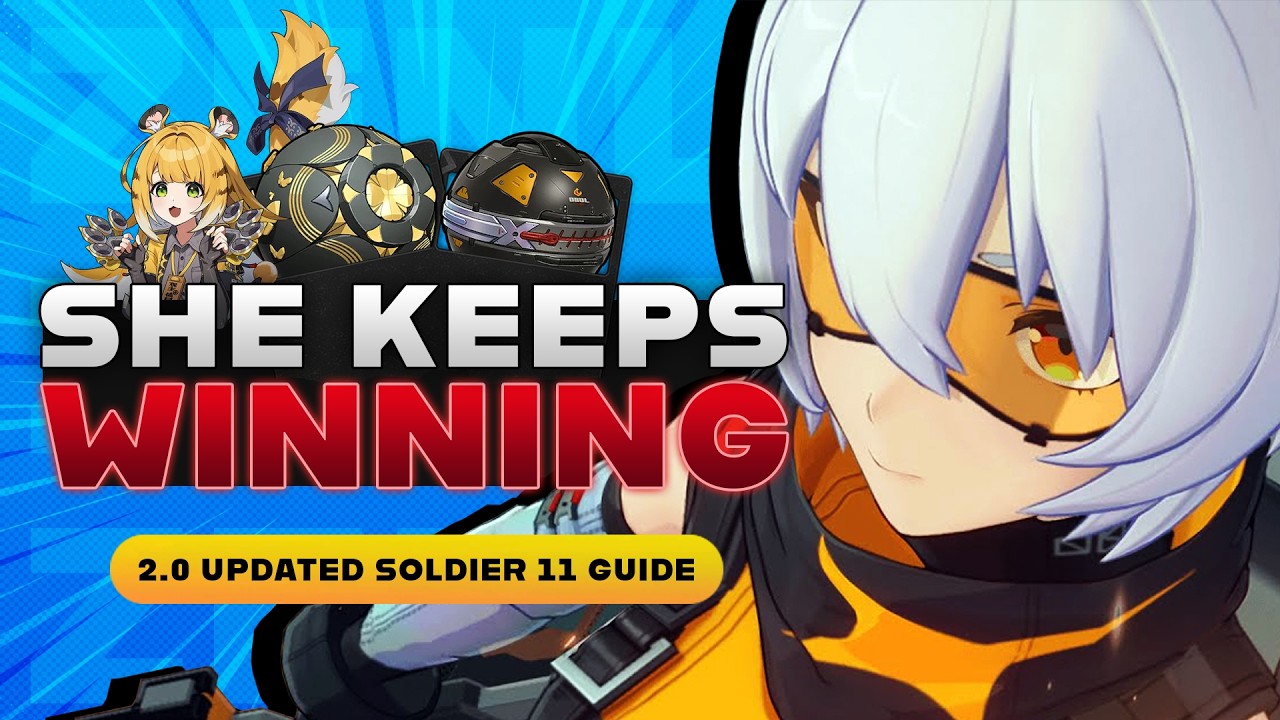 COMPLETE Updated Soldier 11 Guide | Best Weapons, Teams, Disk Drives | Zenless Zone Zero 2.0