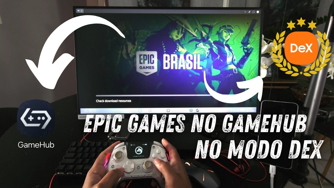 Como instalar EPIC GAMES no GAMEHUB com SETUPDEX