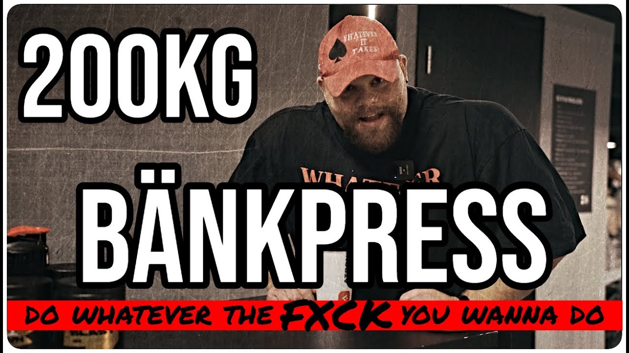 200kg BÄNKPRESS.