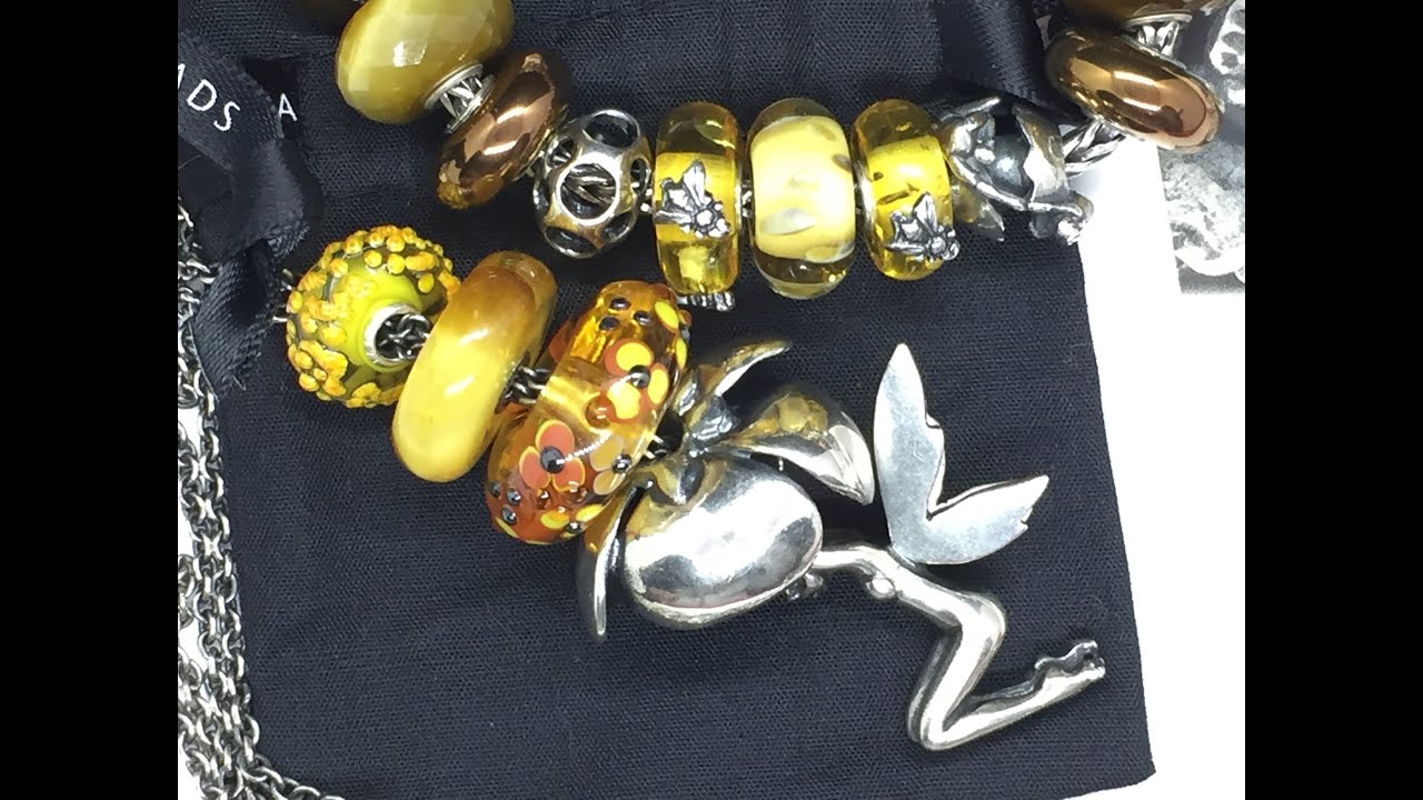 TROLLBEADS  -  2020  COLLANA CON FATINA - FOLLETTO E HAUL A VIGEVANO (con sottotitoli)