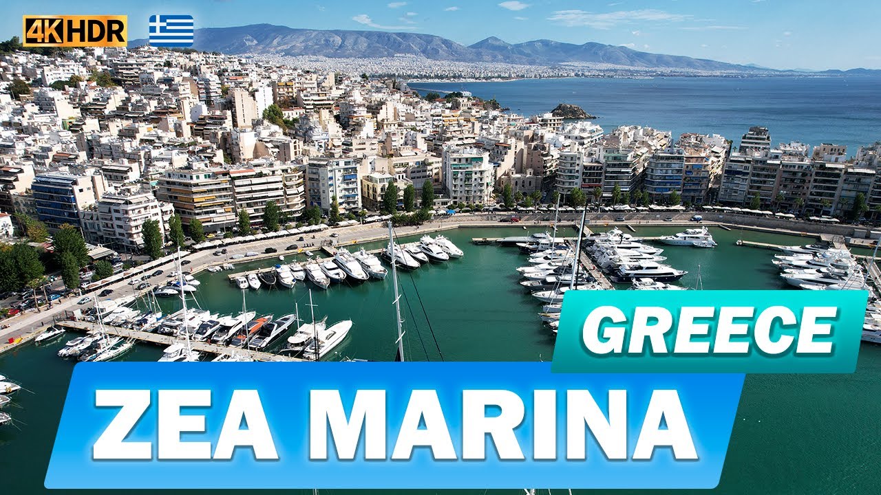 Zea Marina, Athens, Greece 4K 60FPS HDR