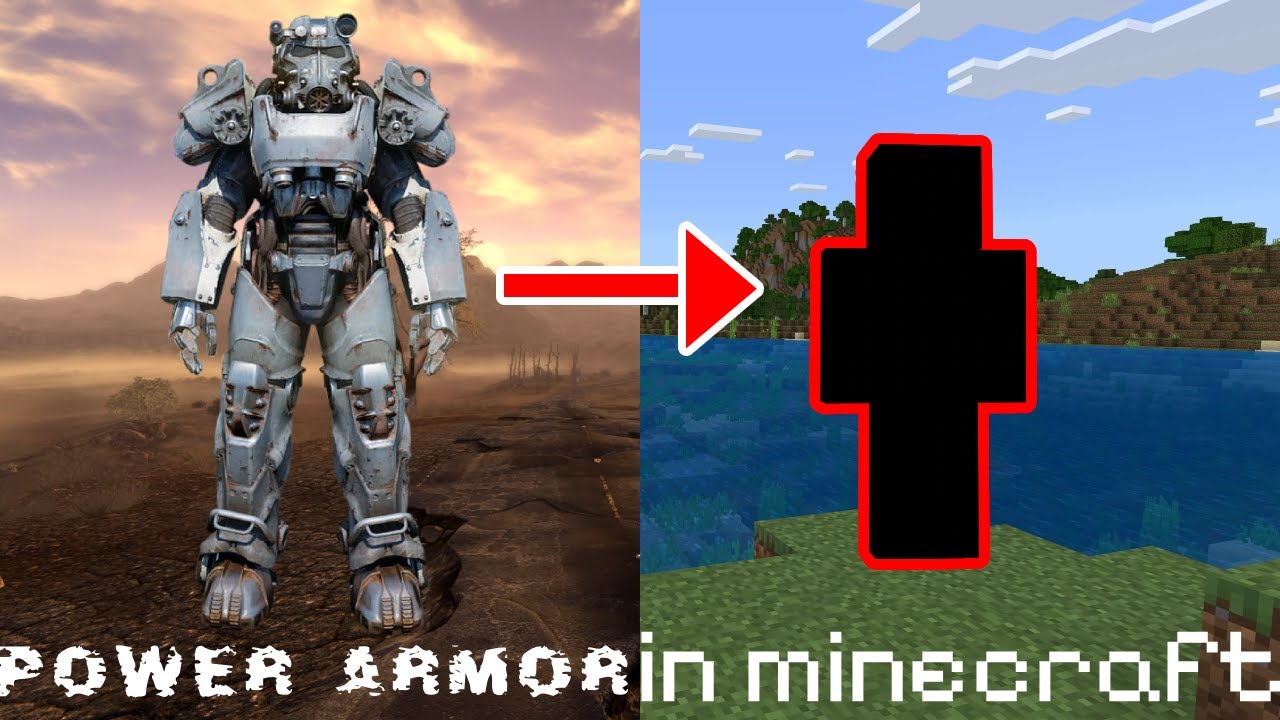 power armor in minecraft!!!