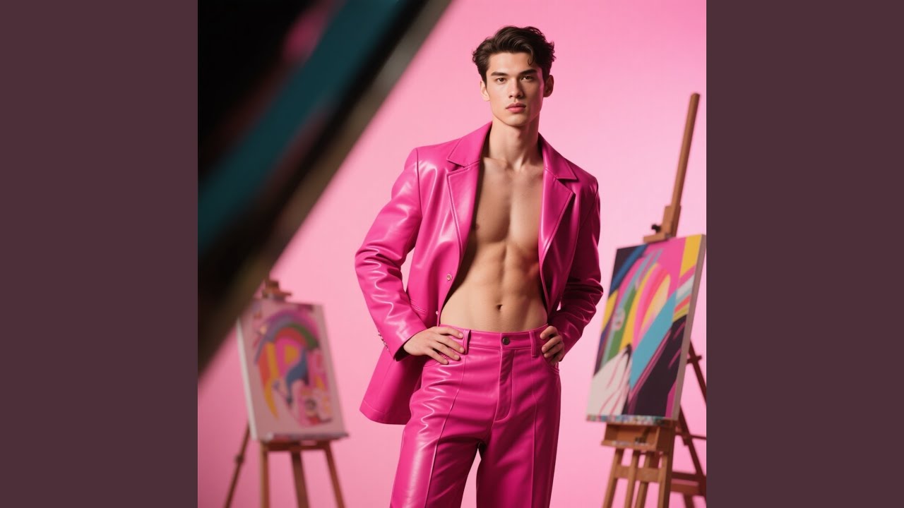 Pink Leather