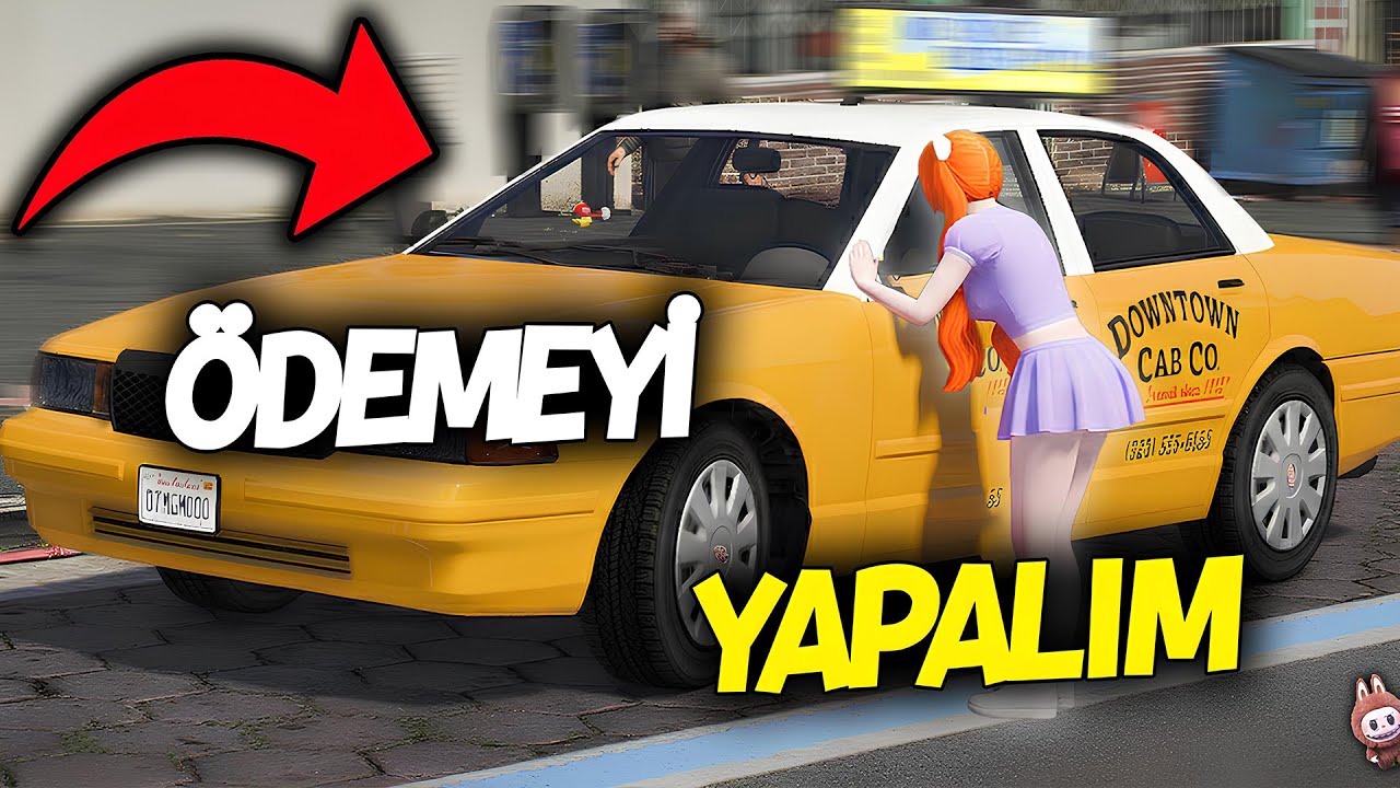 Hileyle TAKSİ Olup Tüm İnsanları Kaçırdım! (Fivem Hile Troll)