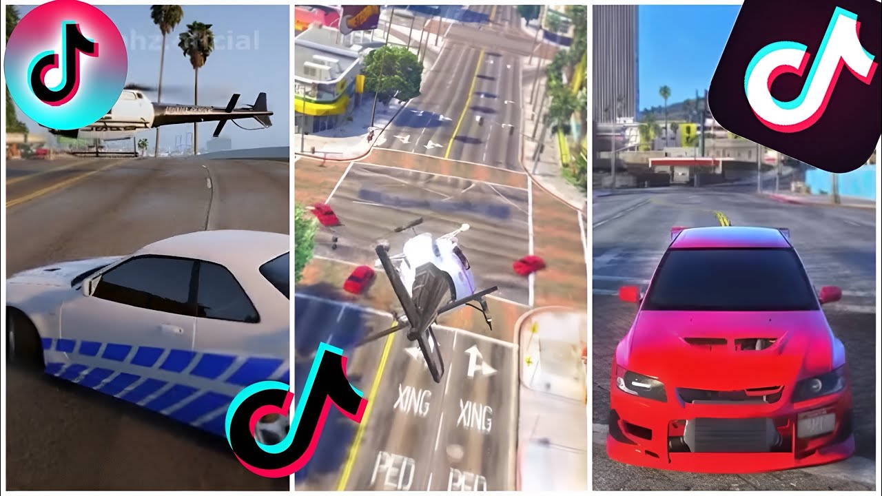 Brazilian POLICE ESCAPE IN GTA 5 Rp (TikTok Compilation) [Part 1]
