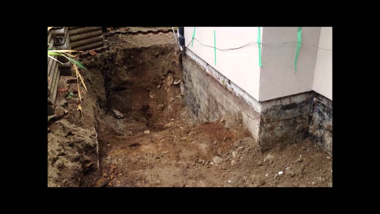 House foundation repair Part 2 - Excavation