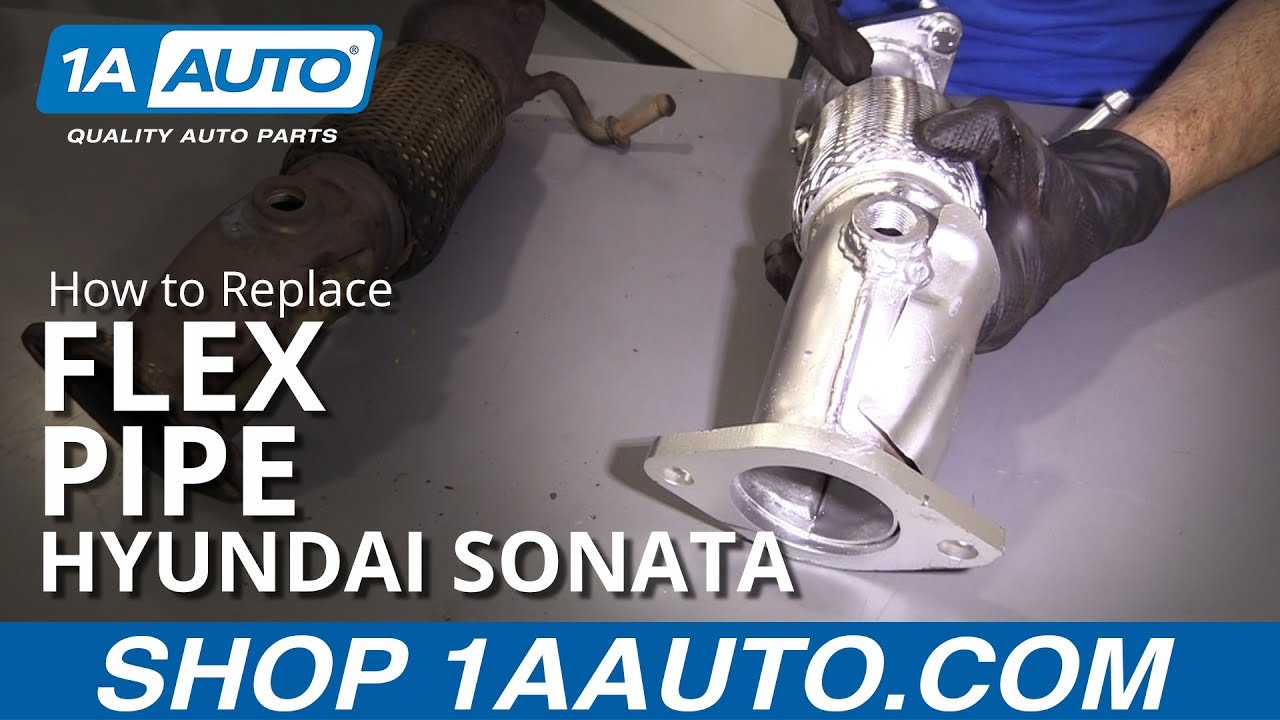 How to Replace Flex Pipe 10-14 Hyundai Sonata